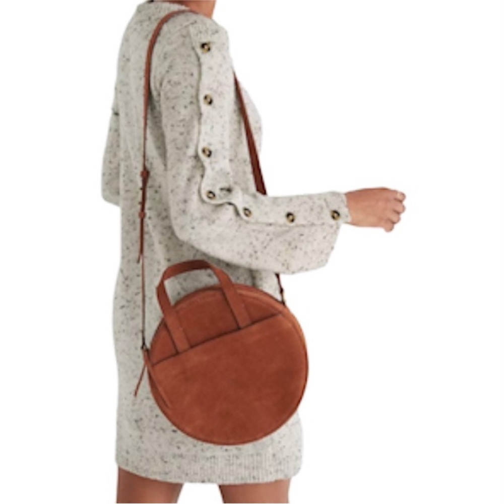 Madewell donegal button sleeve sweater dress | size large - Picture 2 of 8